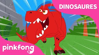 🦖Tyrannosaure Rex  Chanson des Dinosaures  Pinkfong Bébé Requin  Chansons pour Enfants [upl. by Melisse961]