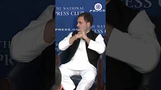 Congress leader Rahul Gandhi at a press conference at the prestigious National Press Club in the US [upl. by Genni]