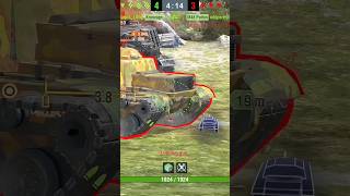 AMX 50 Foch 155  7412 DMG  worldoftanksblitz wotblitz shorts танки [upl. by Nan964]