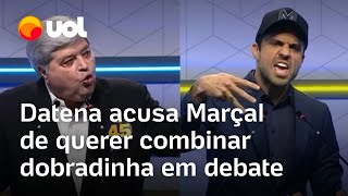 Datena diz que Pablo Marçal ligou para acertar dobradinha contra rivais em debate [upl. by Lotte]