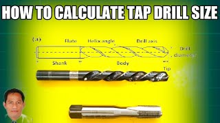 HOW TO CALCULATE TAP DRILL SIZE  Machine Shop Theory [upl. by Graaf]