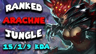 Wer ist schon Bakasura  SMITE Ranked Eroberung  Arachne Jungle  Gameplay GermanDeutsch [upl. by Aneeled]