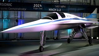 Americas New Supersonic Passenger Jet Is Ready For its Maiden Flight [upl. by Enidanreb497]