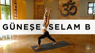 Güneşe Selam B Serisi ～ Cihangir Yoga  Bade Gül Kılınç [upl. by Selig]