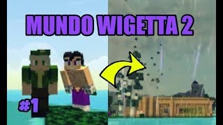 LAS PRIMERAS AVENTURAS EN MUNDO WIGETTA 2  MOMENTOS GRACIOSOS  VEGETTA777 Y WILLYREX  PARTE 1 [upl. by Daberath640]