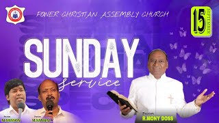 SUNDAY 4th SERVICE  POWER CHRISTIAN ASSEMBLY CHURCH TRICHY  15092024 [upl. by Ahsaela227]