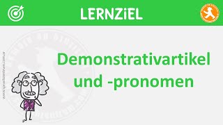 A22  Grammatik leicht gemacht 🪧Demonstrativartikel und Demonstrativpronomen [upl. by Aital803]