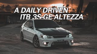 Toyota Altezza Beams ITB 3SGE 4 Throttle  4K Cinematic [upl. by Anneg523]