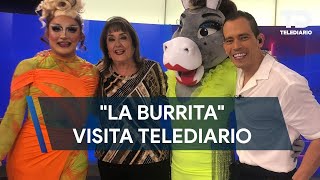 La Burrita y Turbulence visitan a María Julia Lafuente en el estudio de Telediario [upl. by Adnohsar]