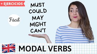 VERBOS MODALES de deducción en inglés  MUST CANT COULD  MAY  MIGHT [upl. by Kaule]