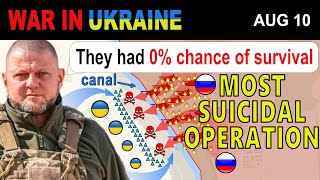 10 Aug INSANE Russian Use DDAY TACTIC TO CROSS THE CANAL  War in Ukraine Explained [upl. by Ordnajela15]