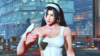 Tekken 8  Lili vs Jun bare foot  legs dress mod  swimsuit [upl. by Eytteb]