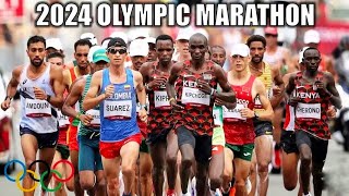 the 2024 OLYMPIC MARATHONParis [upl. by Haliek]