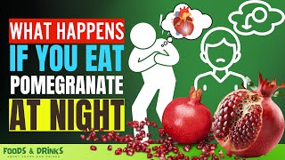 Eating Pomegranate At Night Benefits Doctors Never Say These 11 Health Benefits Of Pomegranate [upl. by Freeland]