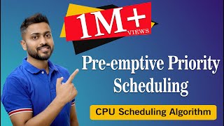 L28 Preemptive Priority Scheduling Algorithm with Example  Operating System [upl. by Erehc]