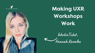 Making Workshops Work for You and Your Team  Hannah Knowles WorkieTicket [upl. by Maurilia240]