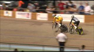 Mens points race 2010 Chevron Perth International Track Cycling Grand Prix [upl. by Nosredna]