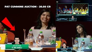 Pat Cummins IPL Auction 2024  Pat Cummins Auction  Srh buy Pat Cummins 2050 Cr  Pat Cummins IPL [upl. by Rollie]