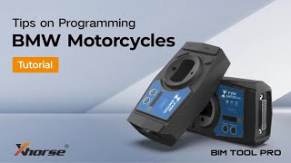 How to Solve quotTire Pressure Monitor Malfunctionquot DTC on BMW Motorbike using VVDI BMW BIM Tool [upl. by Airasor]