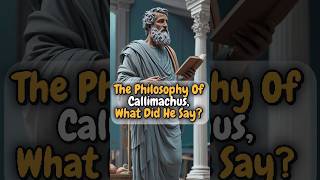 The Philosophy Of Callimachus What Did He Say [upl. by Netfa]