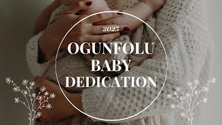 RCCG KKT II THE OGUNFOLUS BABY DEDICATION II 28122023 [upl. by Durer]