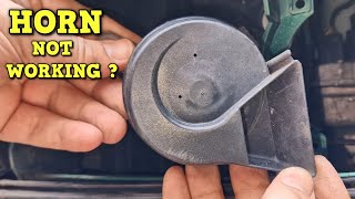 Car Horn Not Working   Volkswagen Polo [upl. by Aremihc]