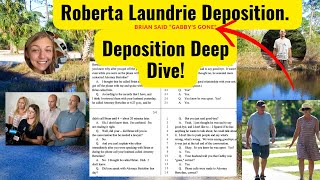 Petito VS Laundrie  Roberta Laundries Deposition Deep Dive Part 1 [upl. by Tse]