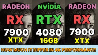 rx 7900 xt vs rtx 3090 ti vs RX 7900 XTX vs RTX 4080 vs Rx 6950xt vs RTX 4090 FE AMD 7900XTX 7700X [upl. by Ahsieat448]