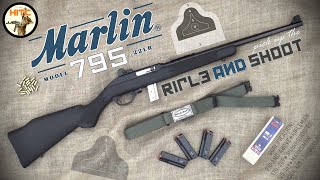 MARLIN 🐎 795  SELFLOADING RIMFIRE 22LR  PICKUP THE RIFLE AND SHOOT  EP 32 [upl. by Dominy]