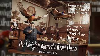 Bilder Show Trailer  AMTSGERICHT 1877  mit Kidi TheaterBayern Krimi Dinner  Das Originalquot [upl. by Emerick]