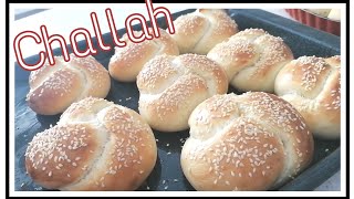 How to make challah buns  easy challah rolls recipe  dinner rolls [upl. by Scriven]