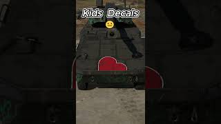 💀Decals in War Thunder💀warthunder tank memes [upl. by Doloritas]