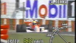 アイルトン・セナ 1990 F1GP 15 日本鈴鹿 予選2日目（2回目） [upl. by Lajet997]