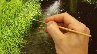 33 How To Paint Foliage  Oil Painting Tutorial [upl. by Asserrac]