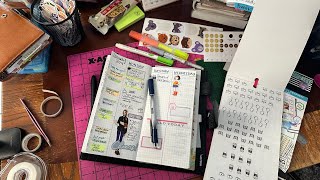 Hobonichi Weeks Chat amp PlannerMonkeyCo DIY PlannerNotebook [upl. by Eimot]