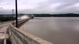 Conowingo Dam opens 37 floodgates [upl. by Odeen245]