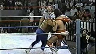 WWC Invader 3 vs Manny Fernandez 1988 [upl. by Eilojne]