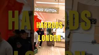 Harrods London Luxury Shopping Harrods London SHOPPING shorts [upl. by Gereron683]