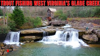 Trout Fishing West Virginias Glade Creek [upl. by Deana]