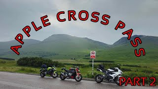 Applecross Pass Bealach Na Ba to Inchbae Lodge  Scotlands North Coast 500 on a Motorbike [upl. by Nemraciram]