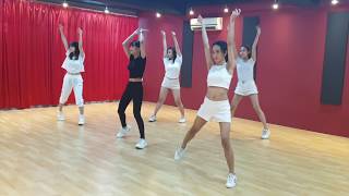 BTS Latihan Koreo Mata Genit  Nisa Farella  Revolve Entertainment [upl. by Ahsienat]