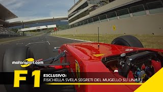 Esclusivo Fisichella svela segreti del Mugello su una F1 [upl. by Aihsiym]