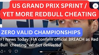 US GRAND PRIX SPRINT QUALIFYING  BULLSHIT NARRATIVE  REDBULL CHEATING USGP f1 [upl. by Enomad]