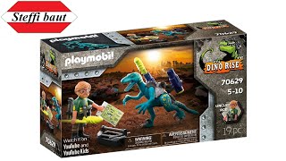 PLAYMOBIL Dino Rise 70629 Dinonychus Aufrüstung zum Kampf unboxing amp build [upl. by Esahc499]