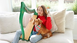 Toyland by Doris Day Harp Cover [upl. by Jezebel]