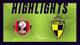 RFC Seraing  Lierse K hoogtepunten [upl. by Nnaesor]