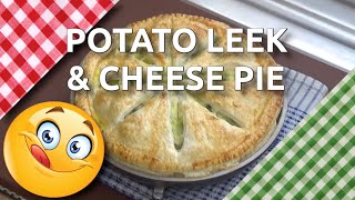 How to Cook Leek Potato and Cheese Picnic Pie [upl. by Soutor496]