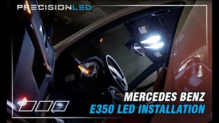 Mercedes Benz E350 LED Install  W212 2009 [upl. by Jon]