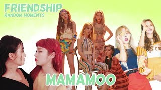 MAMAMOOS FRIENDSHIP  Random Moments [upl. by Mchenry]