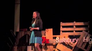 Smartphone Slaves Sarah Kim at TEDxSalisburyHighSchool [upl. by Nail832]